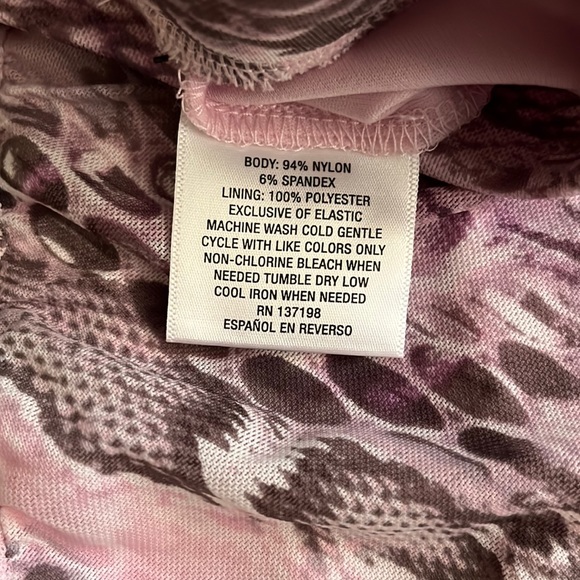 NWOT Purple Snake Patterned Ruched Pencil Skirt - Picture 5 of 7